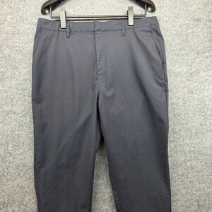 BYLT Premium Basics Men's Dark Flat Front Casual Pants Size 38